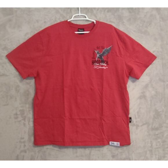 Hoodrich Pegasus From Nothing To Something T-shirt XXL Red Product Of The Street - Picture 1 of 10